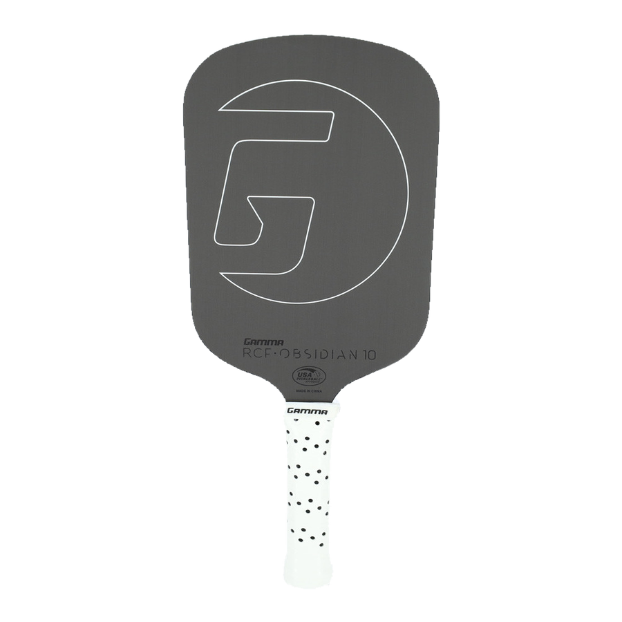 Gamma RCF-Obsidian 10 pickleball paddle