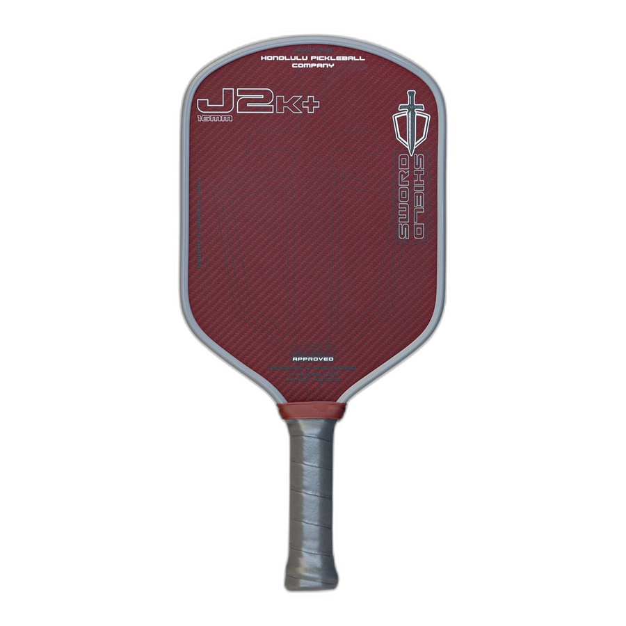 Honolulu Pickleball Sword & Shield J2K+ pickleball paddle