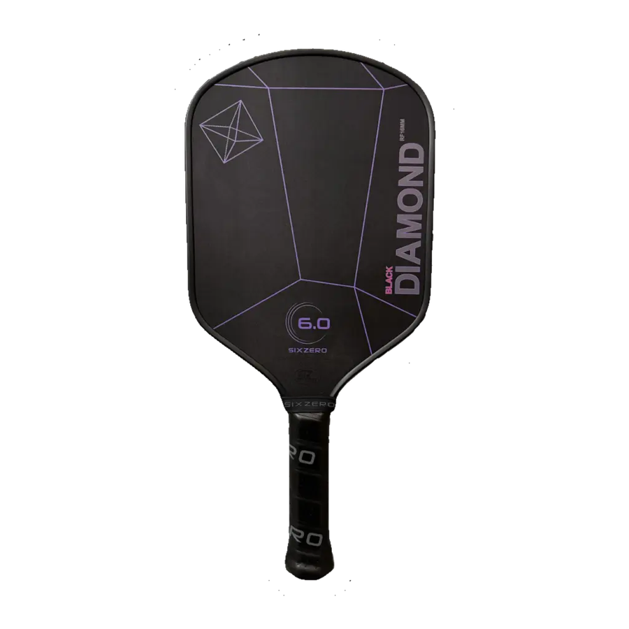 Six Zero Black Diamond 16mm pickleball paddle