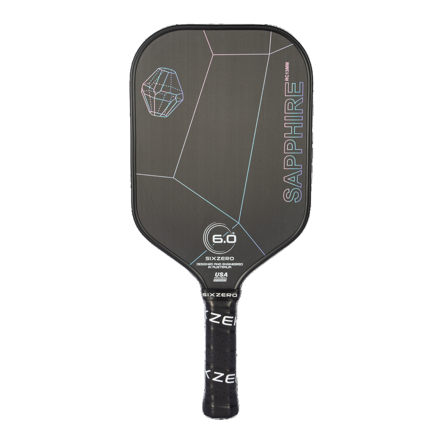 Six Zero Sapphire V2 pickleball paddle